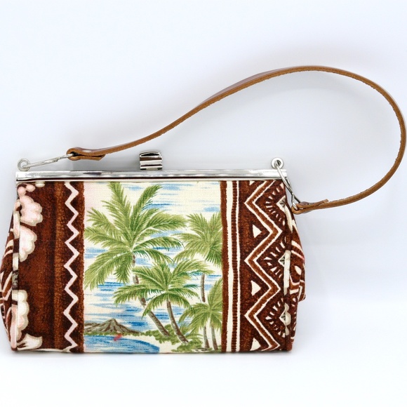 JEROME GRUET PARIS Tropical Print Vintage Baguette - Picture 7 of 14